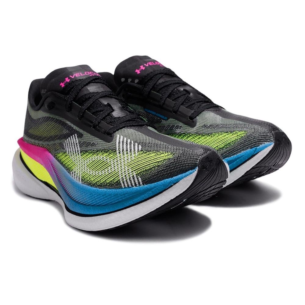 Tênis Under Armour Velociti Elite 3 Sharon Lokedi Unissex Preto/Verde 3