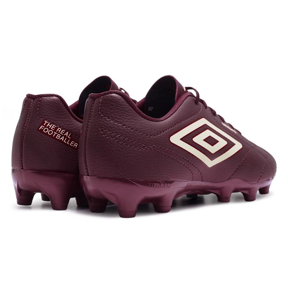 Chuteira Campo Umbro Class Footballer Masculina Bordô 5