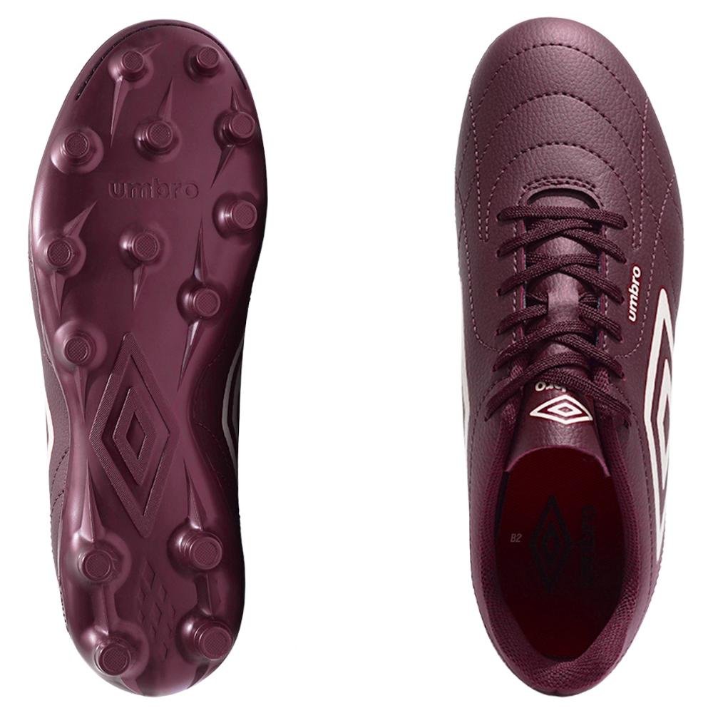 Chuteira Campo Umbro Class Footballer Masculina Bordô 6