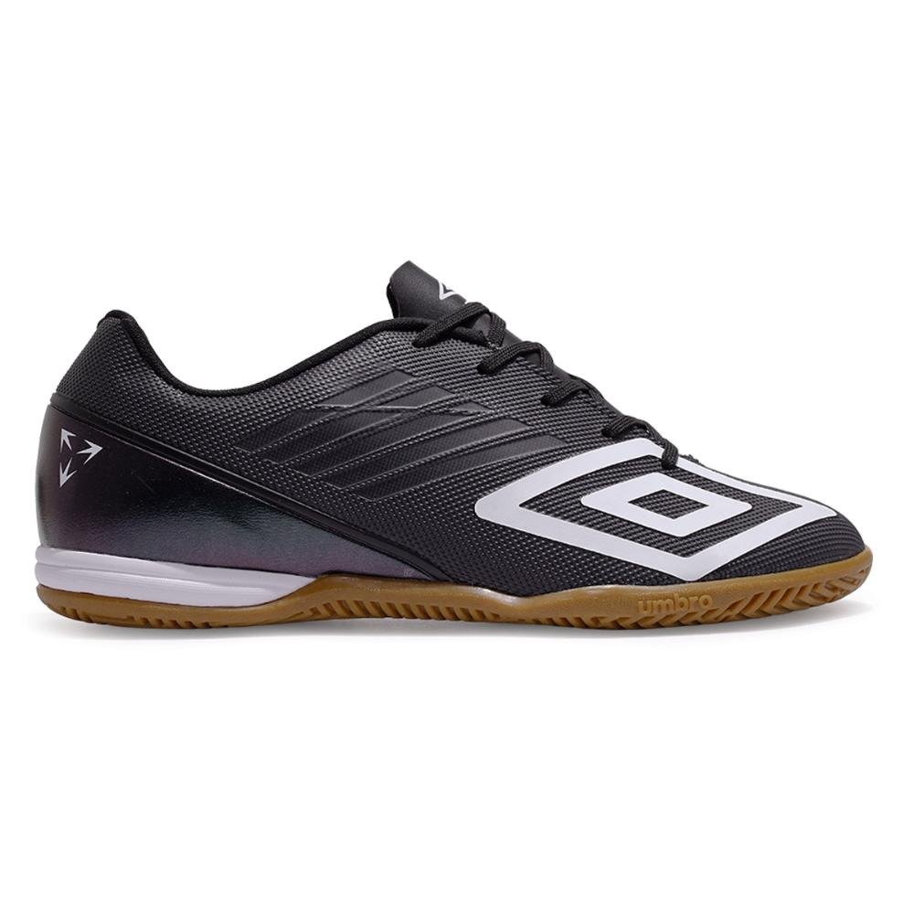 Chuteira Futsal Umbro Velocita Decimo Club Masculina Preto/Branco 1