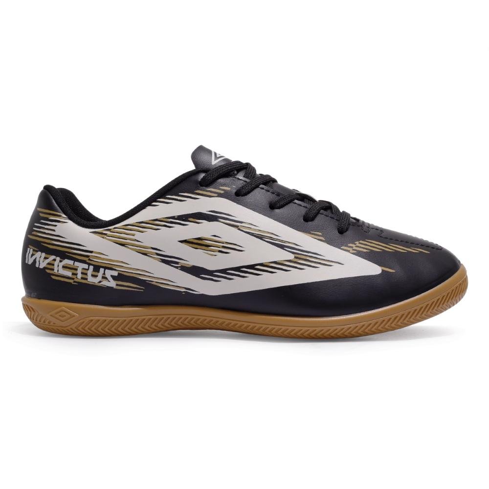 Chuteira Futsal Umbro Invictus Jr Preto 1