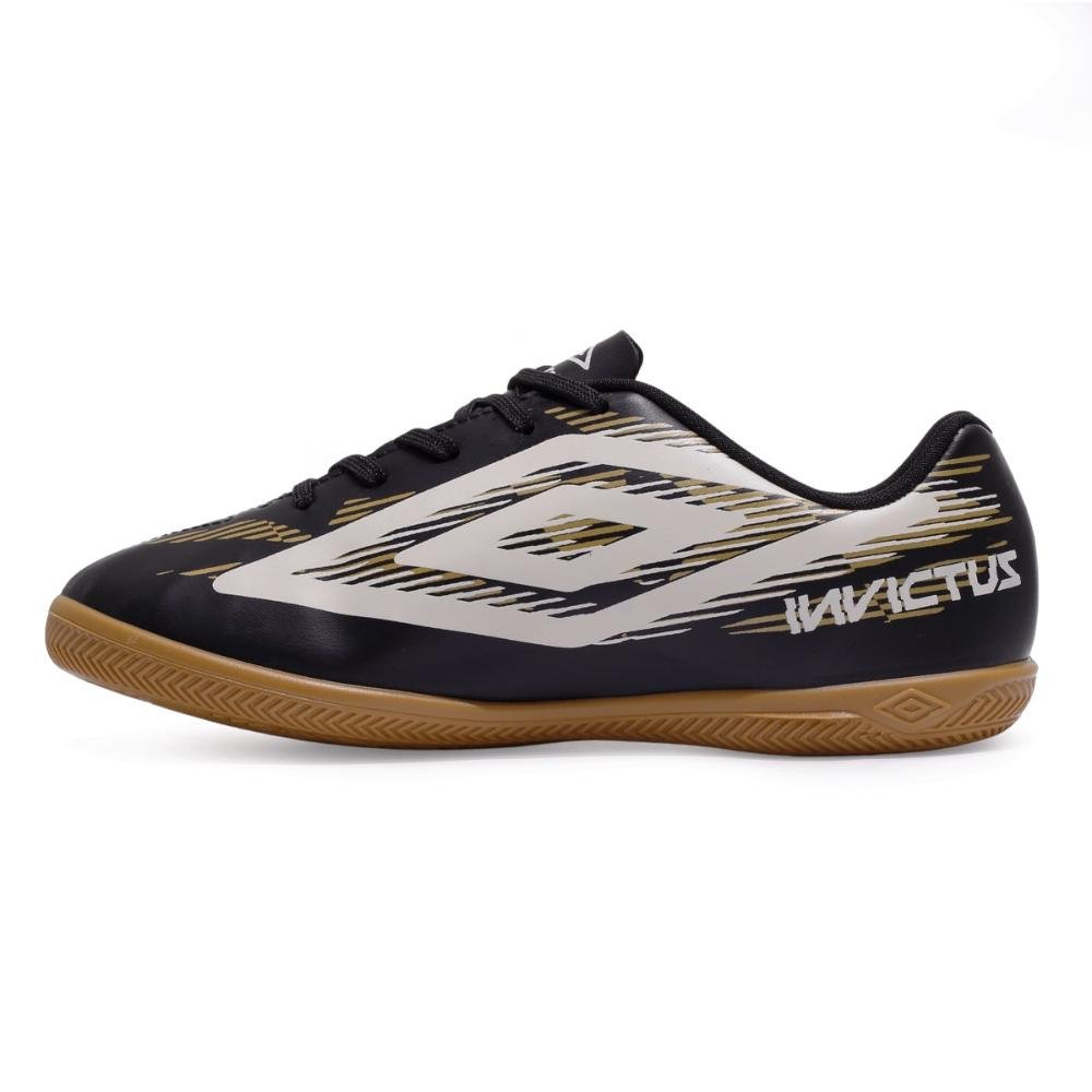 Chuteira Futsal Umbro Invictus Jr Preto 2