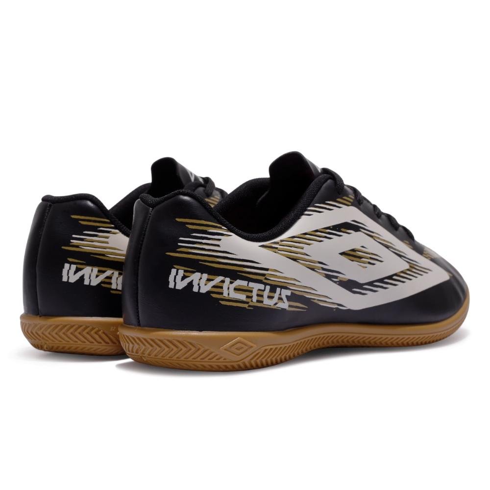 Chuteira Futsal Umbro Invictus Jr Preto 5