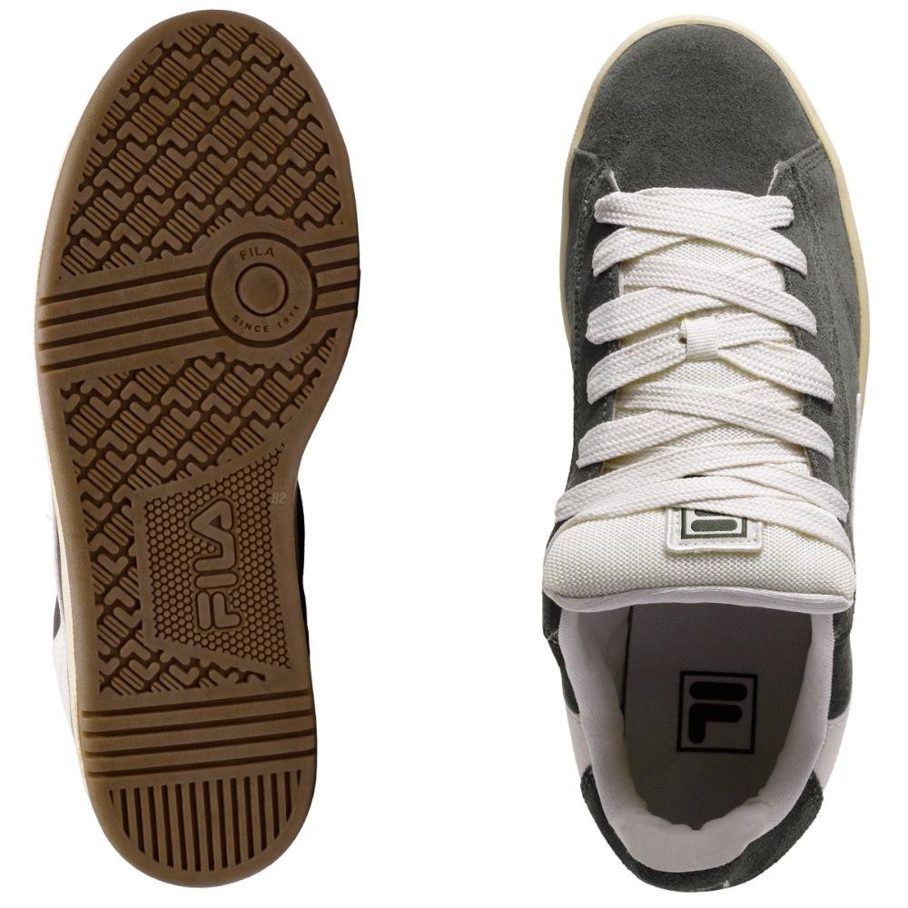 Tênis Fila Court 90 Masculino Verde/Bege 6