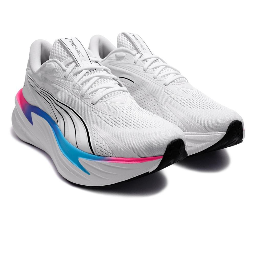 Tênis Puma Maxima Pro Unissex Branco/Azul 3