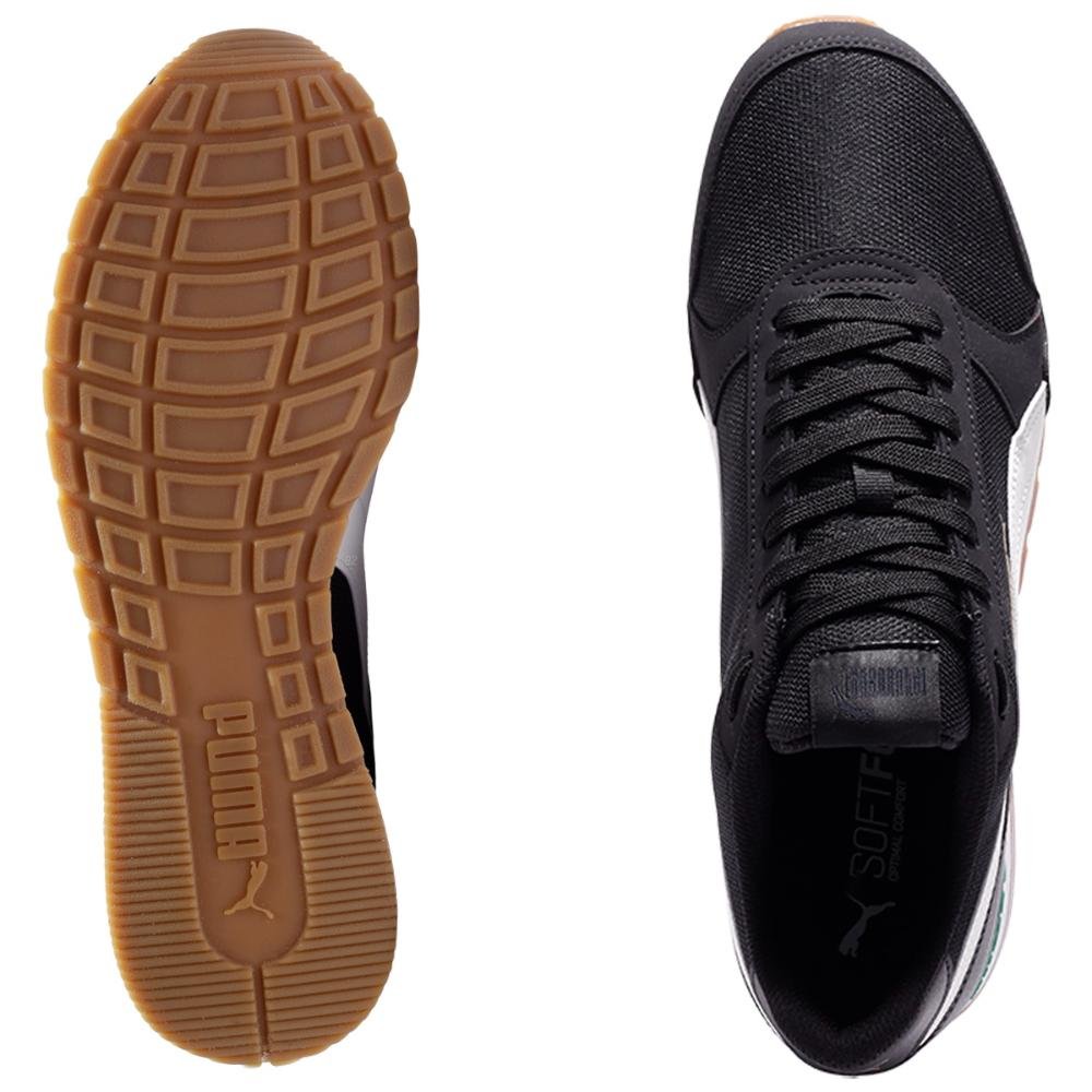Tênis Puma ST Runner V2 Masculino Preto/Verde 6