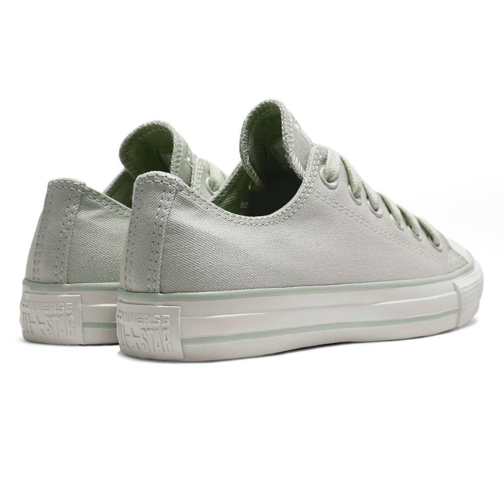 Tênis Converse All Star Cano Baixo Peached Canvas Feminino Verde 4