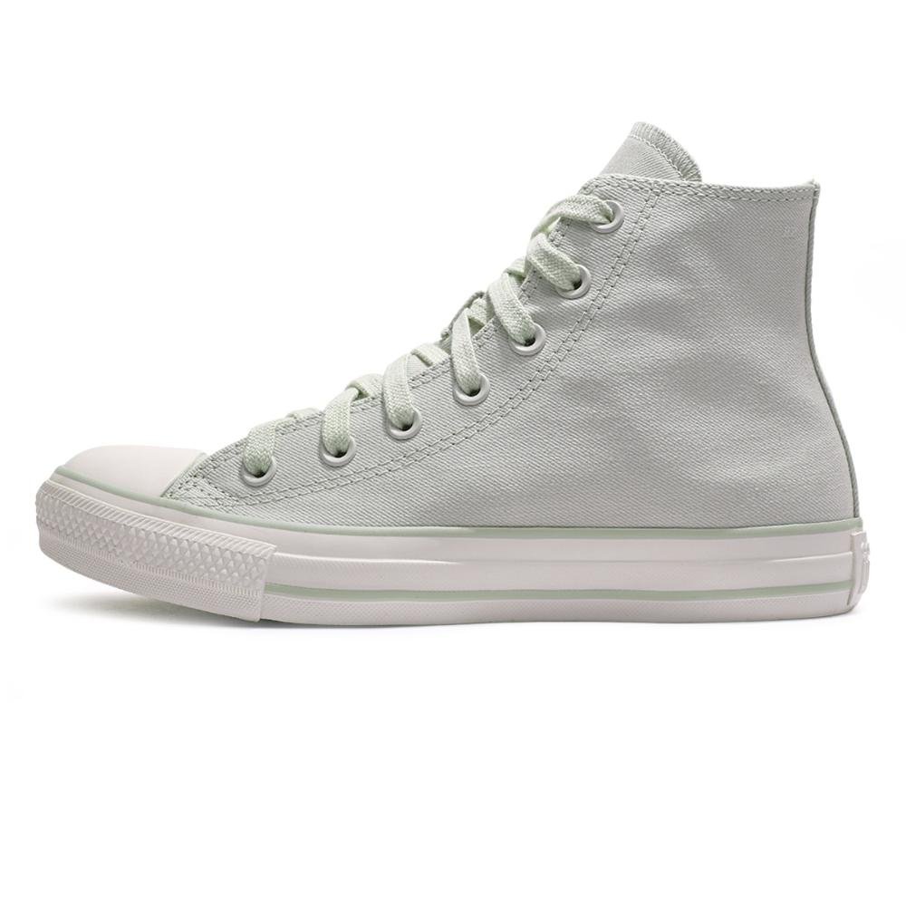 Tênis Converse All Star Cano Alto Peached Chuck Feminino  Verde 2