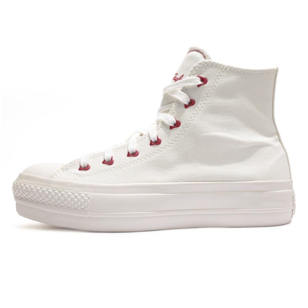 Tênis Converse All Star Cano Alto Lift In Love Feminino Branco 2