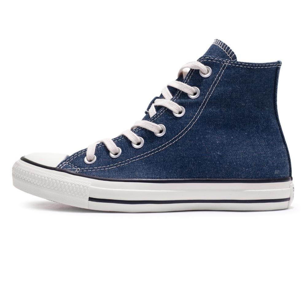 Tênis Converse All Star Denim ChuckTaylor Cano Alto Feminino Azul 2