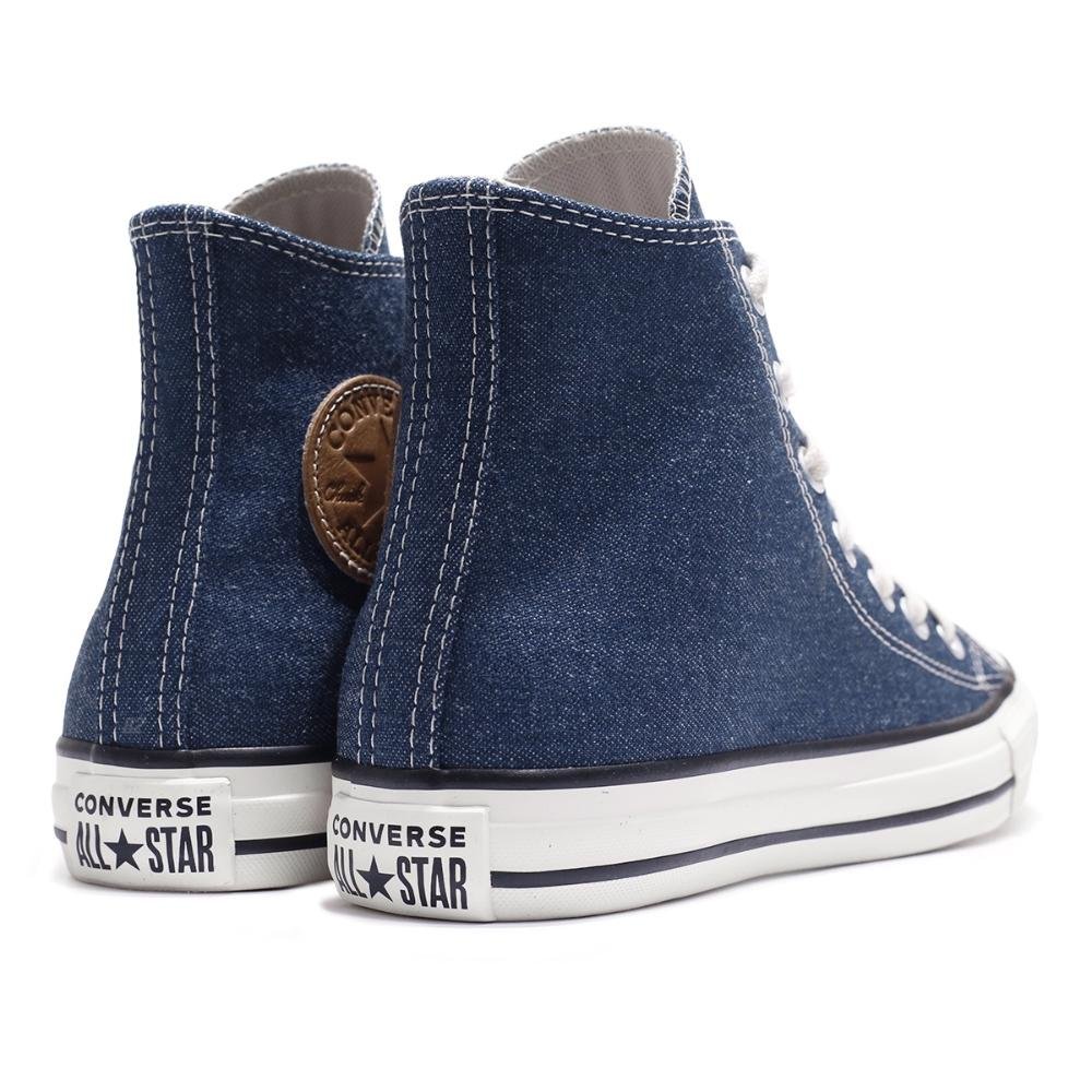 Tênis Converse All Star Denim ChuckTaylor Cano Alto Feminino Azul 4