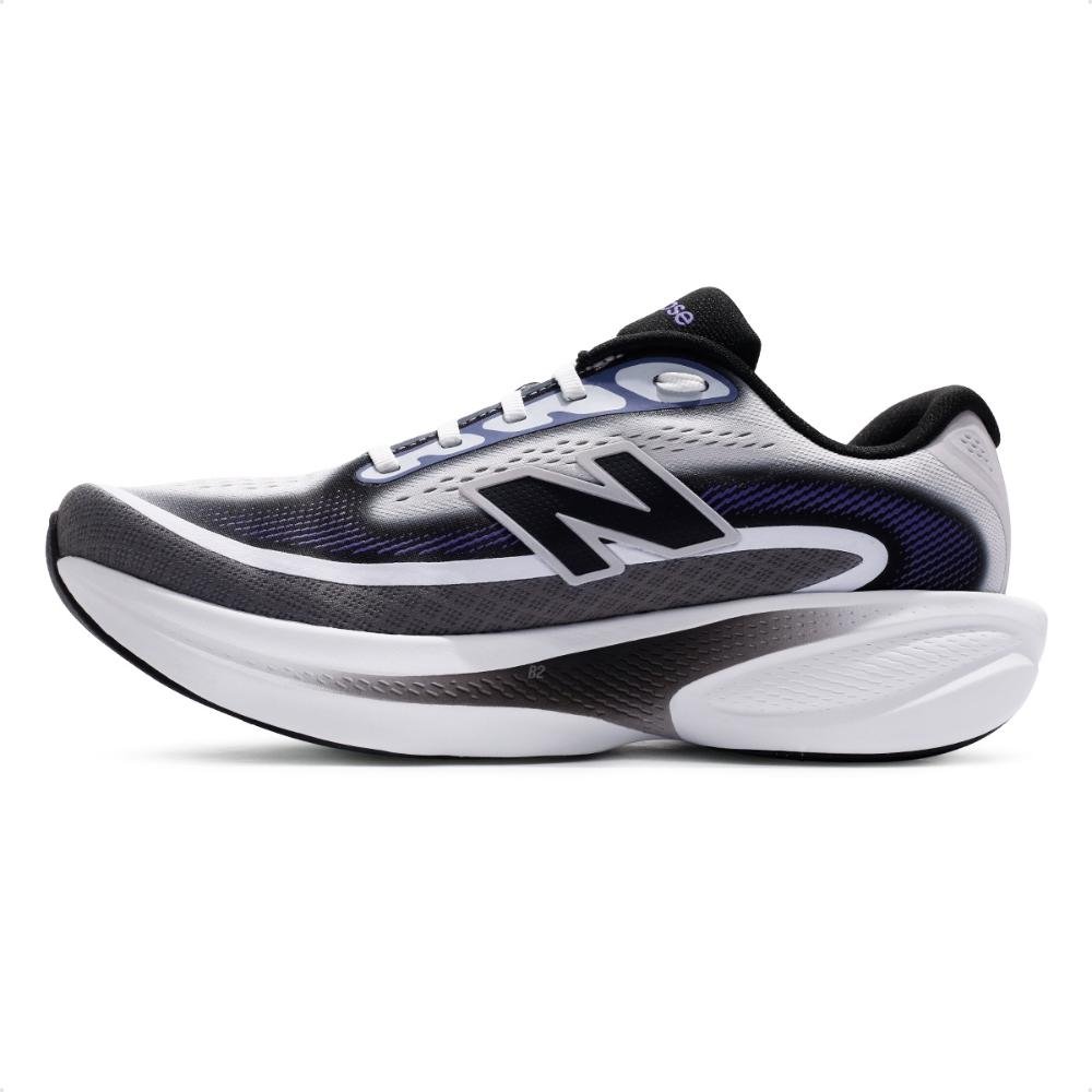 Tênis New Balance de Corrida Fresh Foam Ellipse Masculino Cinza/Roxo 2