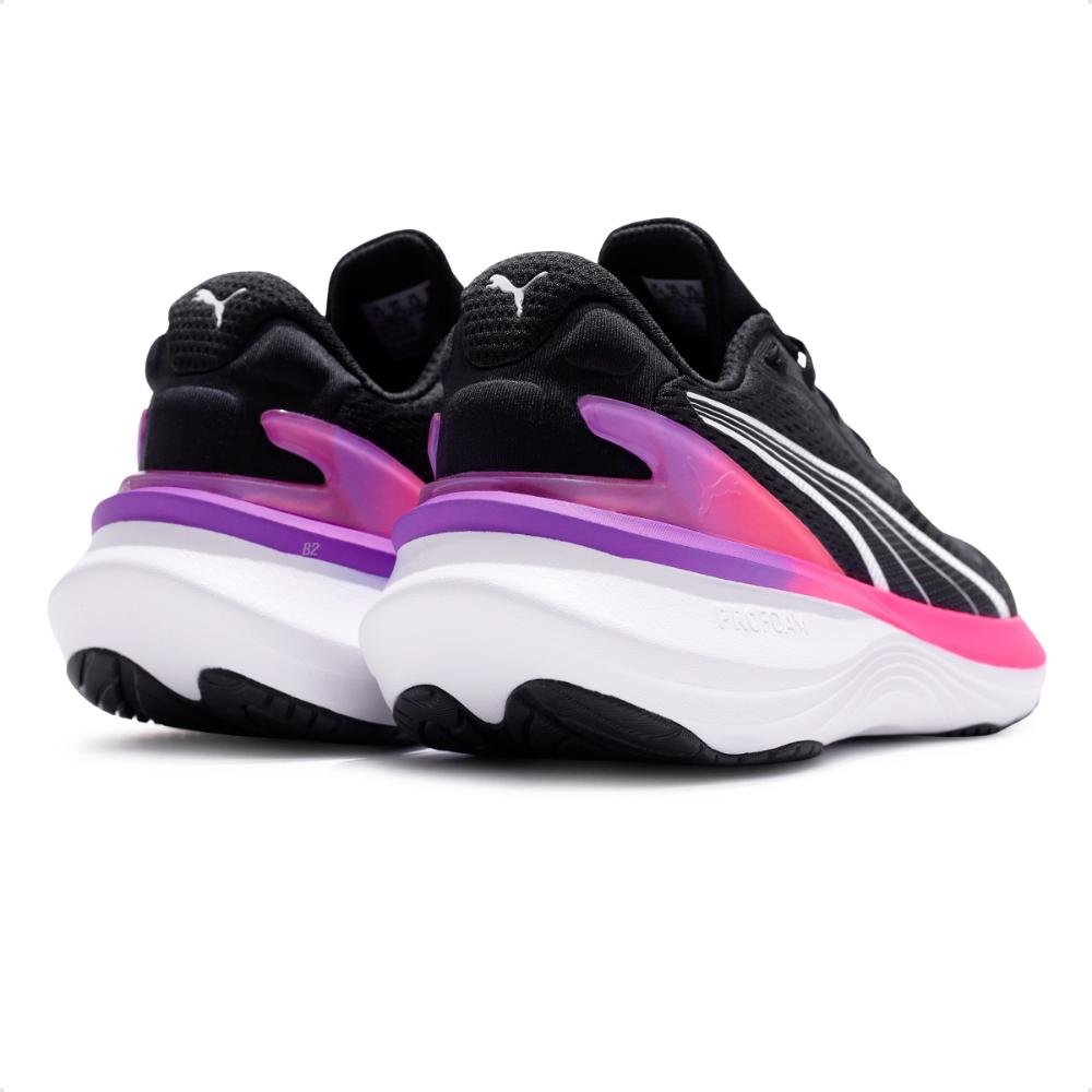 Tênis Puma de Corrida Scend Pro 2 Feminino Preto/Rosa 5