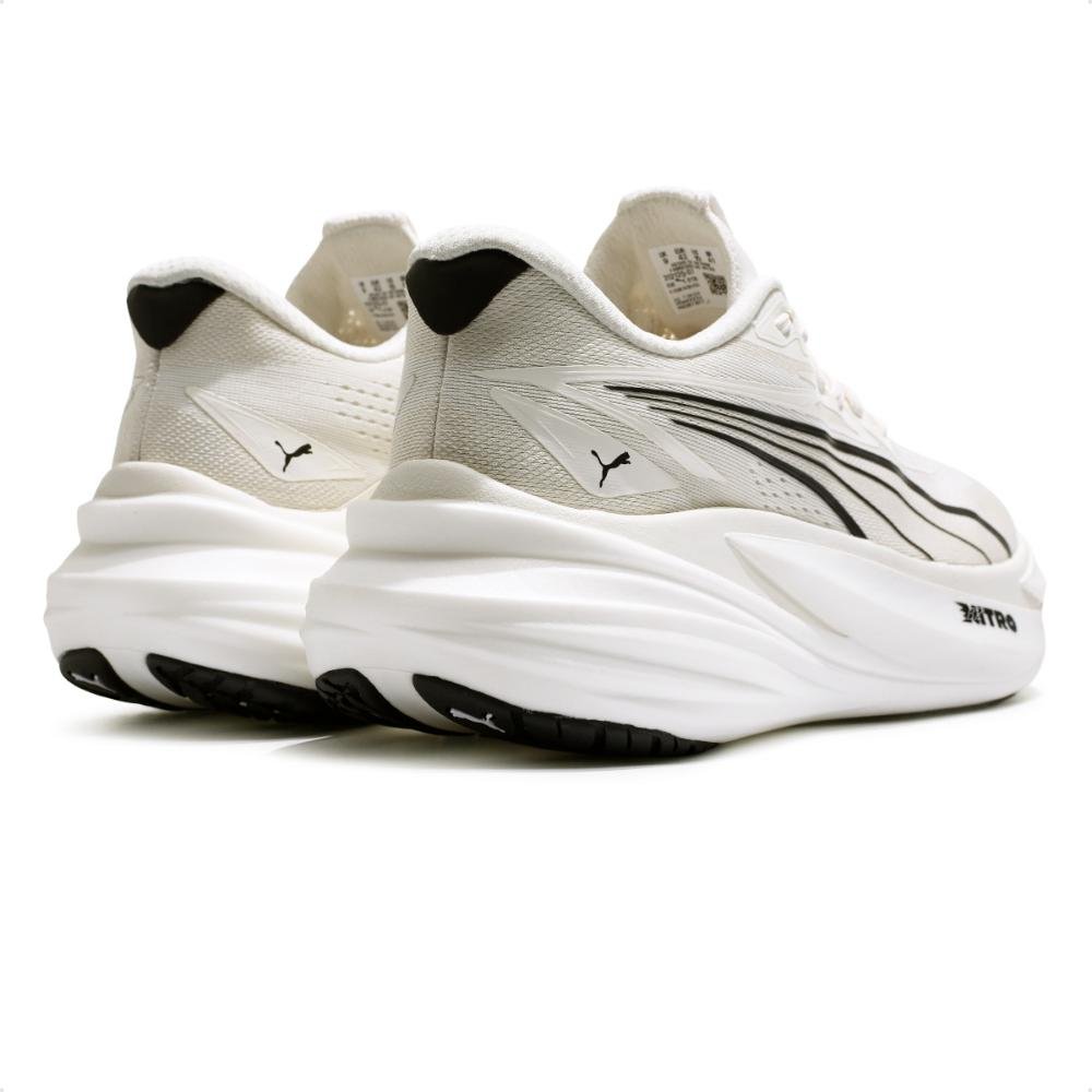 Tênis Puma de Corrida Magmax Nitro 2 Masculino  Bege/Preto 4