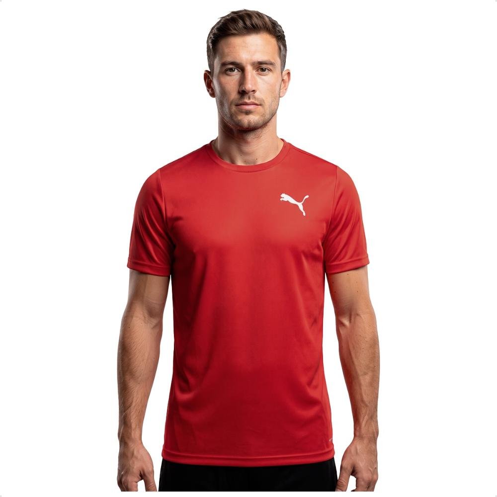 Camiseta Puma ESS Small Logo Poly Tee Masculina