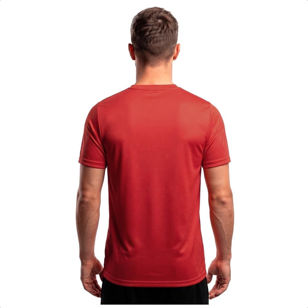 Camiseta Puma ESS Small Logo Poly Tee Masculina Vermelho 2