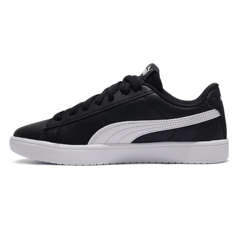 Tênis Puma Rickie Classic Juvenil Preto/Branco 2