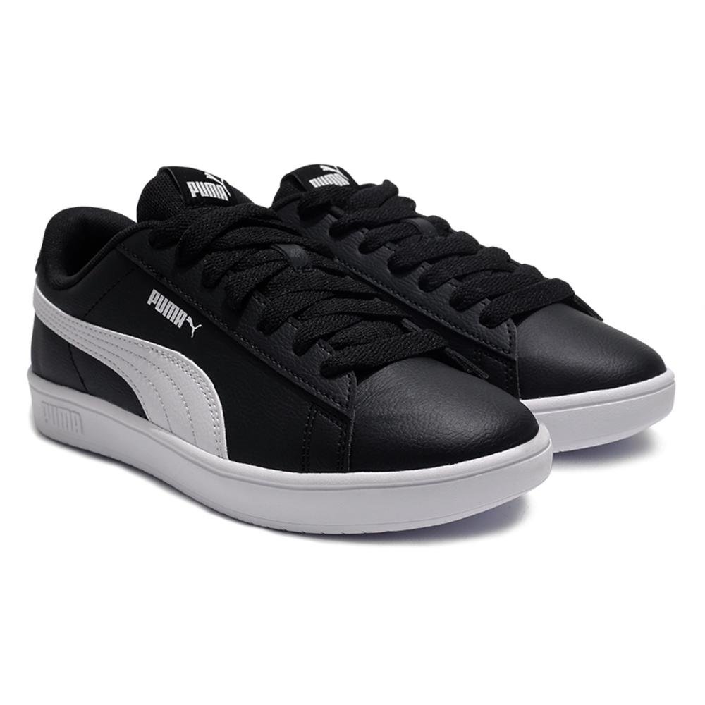 Tênis Puma Rickie Classic Juvenil Preto/Branco 3