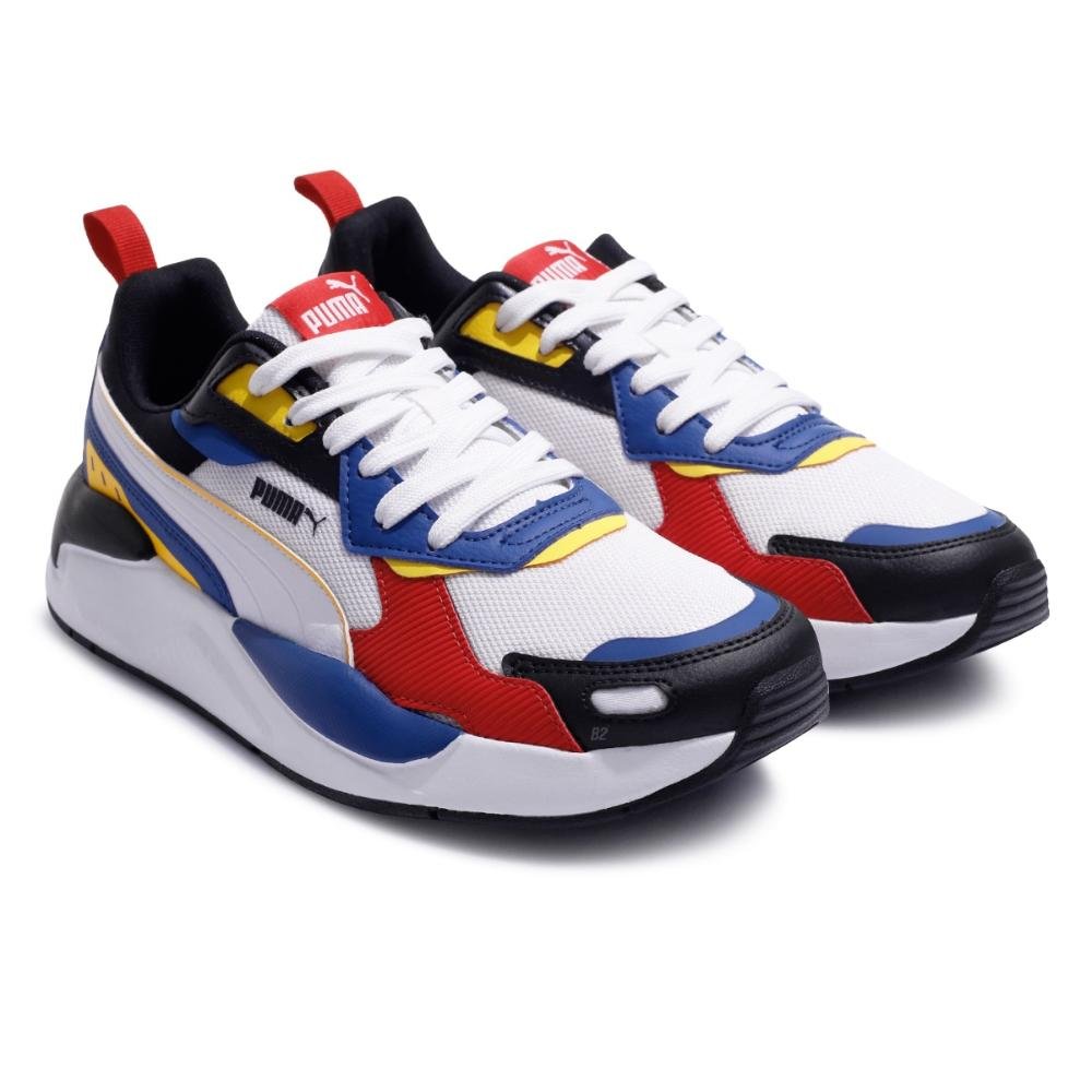 Tênis Puma X-Ray 3 Unissex Branco/Azul 3