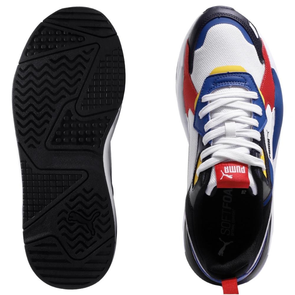 Tênis Puma X-Ray 3 Unissex Branco/Azul 6