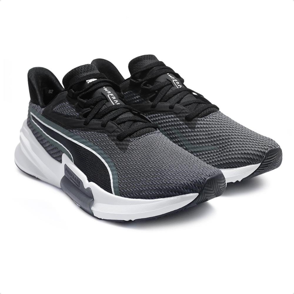 Tênis Puma Pwrframe Tr Masculino Chumbo/Preto 3