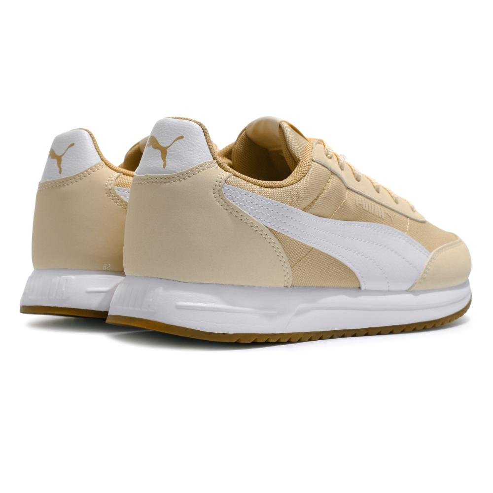 Tênis Puma Lightwind Feminino Bege/Branco 5