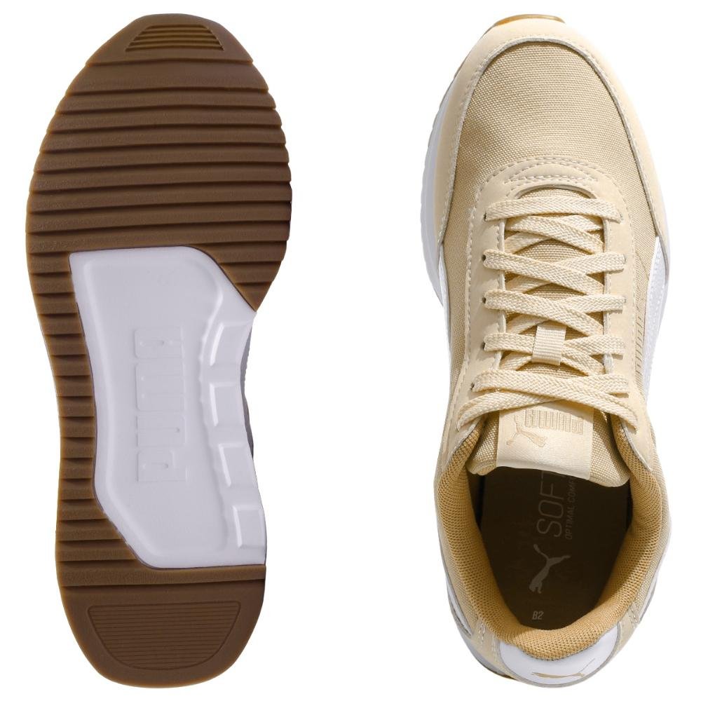 Tênis Puma Lightwind Feminino Bege/Branco 6