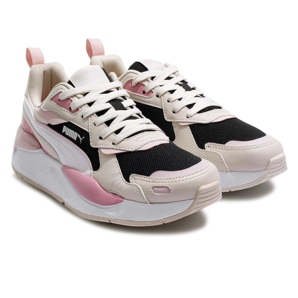 Tênis Puma X-Ray 3 Feminino Bege/Rosa 3