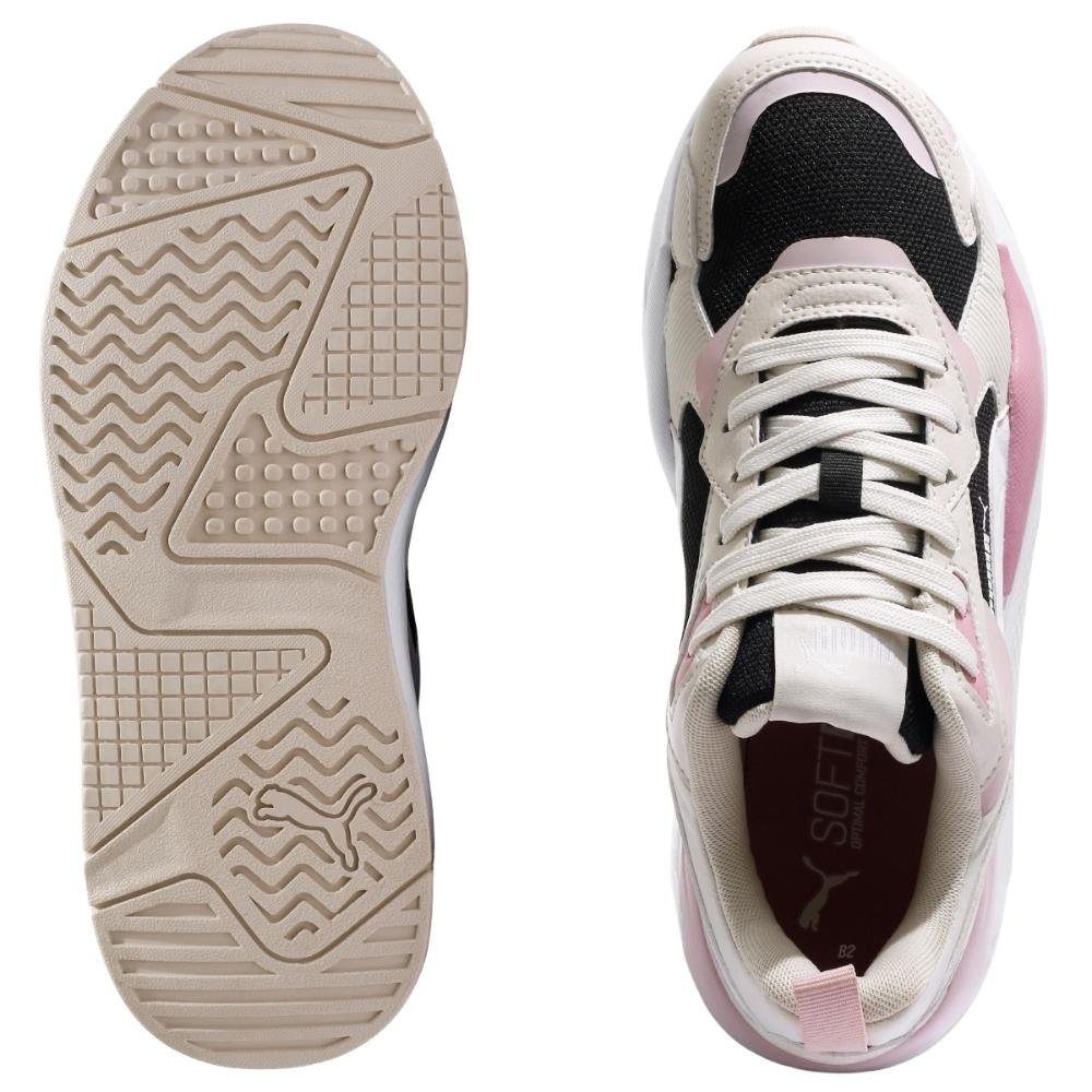 Tênis Puma X-Ray 3 Feminino Bege/Rosa 6