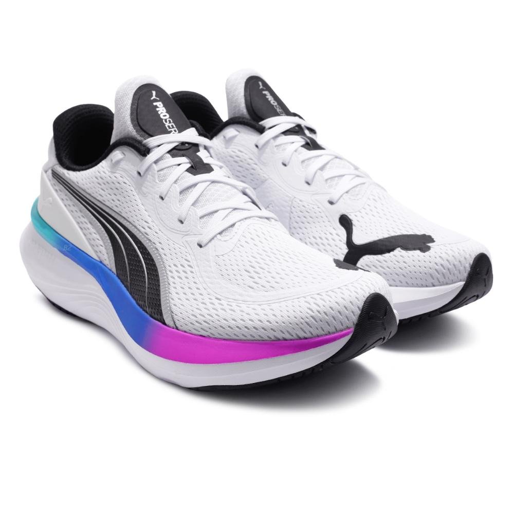 Tênis Puma Scend Pro 2 Branco/Azul 3