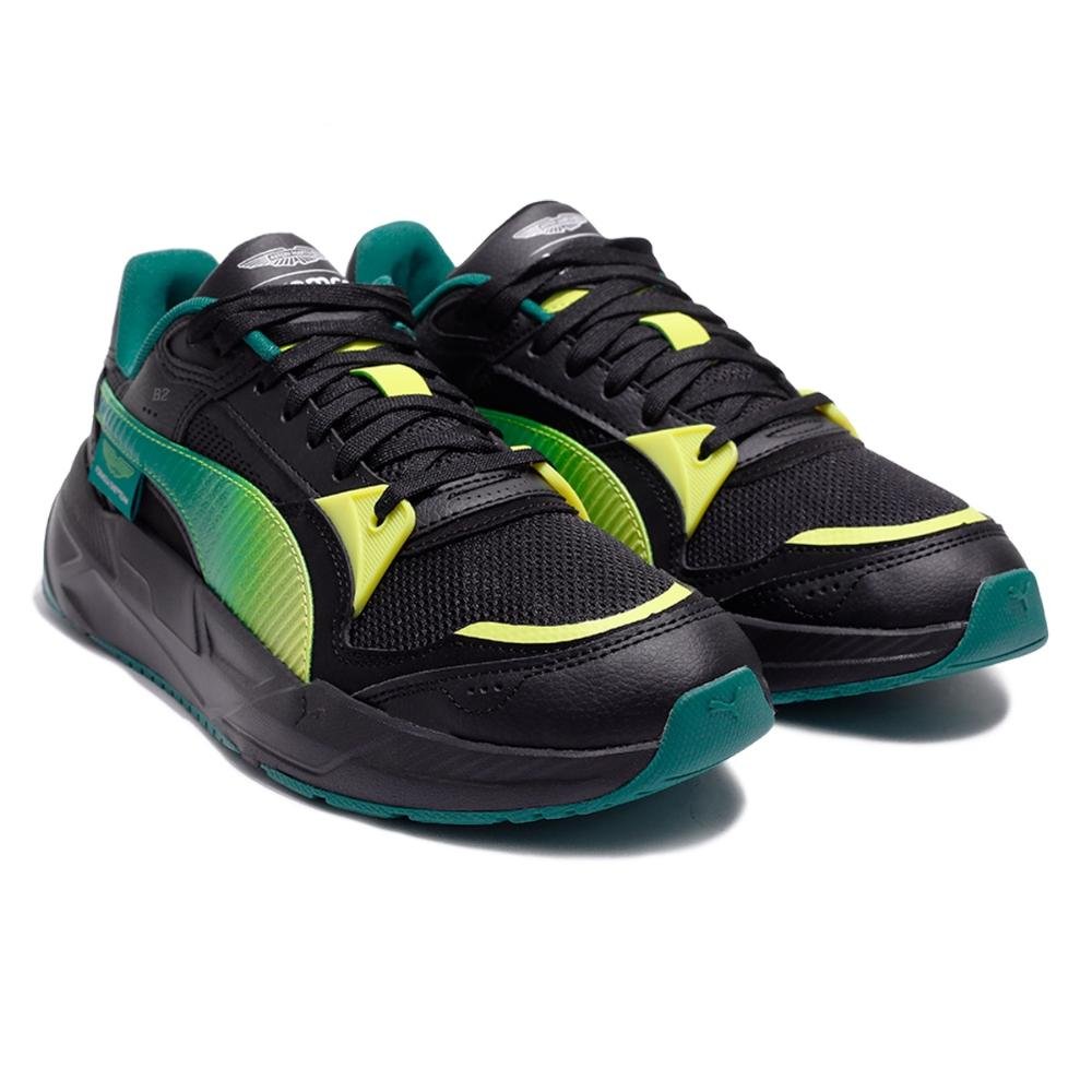 Tênis Puma Trinity 2 Aston Martin Masculino Preto/Verde 3