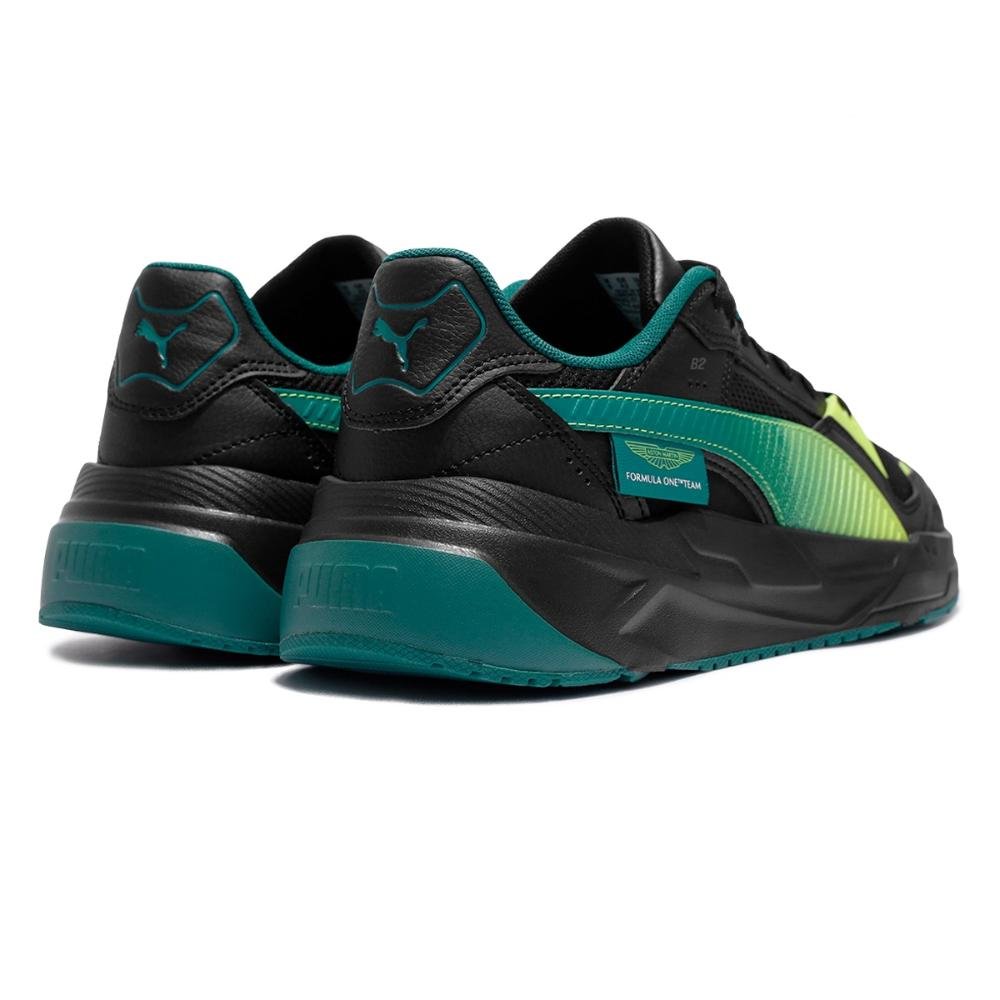 Tênis Puma Trinity 2 Aston Martin Masculino Preto/Verde 5