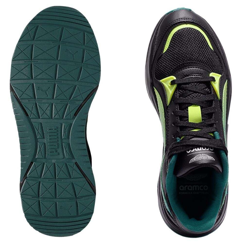 Tênis Puma Trinity 2 Aston Martin Masculino Preto/Verde 6