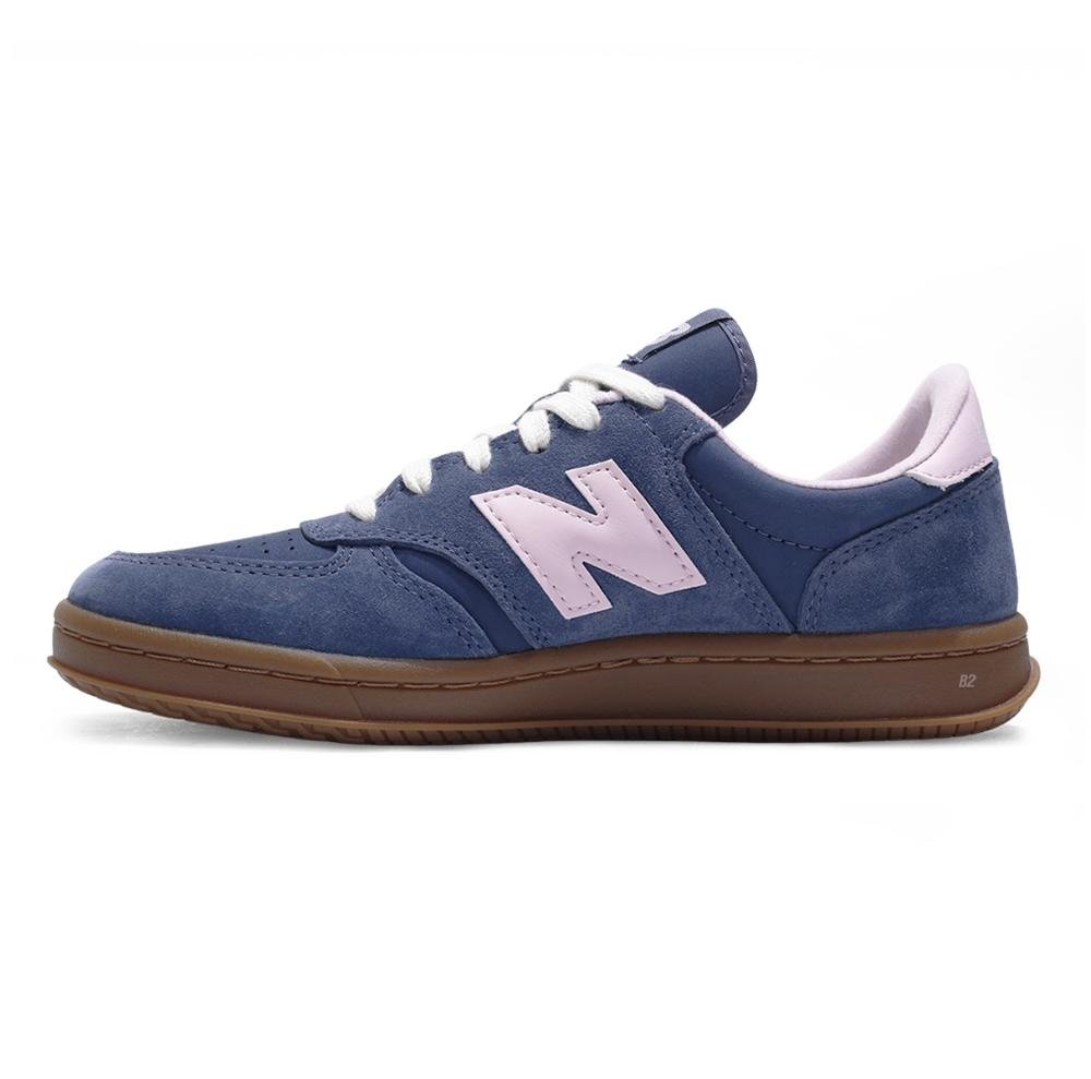 Tênis New Balance Ct500 Casual Unissex Azul Martinho/Rosa Claro 2