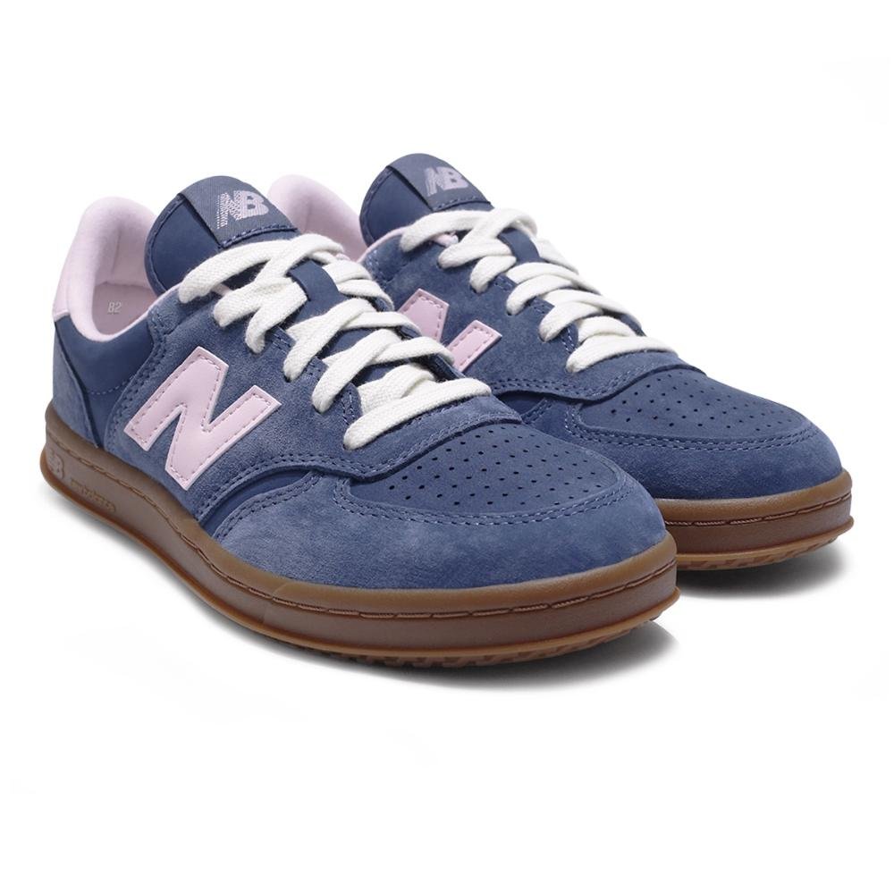 Tênis New Balance Ct500 Casual Unissex Azul Martinho/Rosa Claro 3