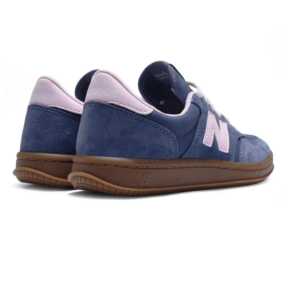 Tênis New Balance Ct500 Casual Unissex Azul Martinho/Rosa Claro 4