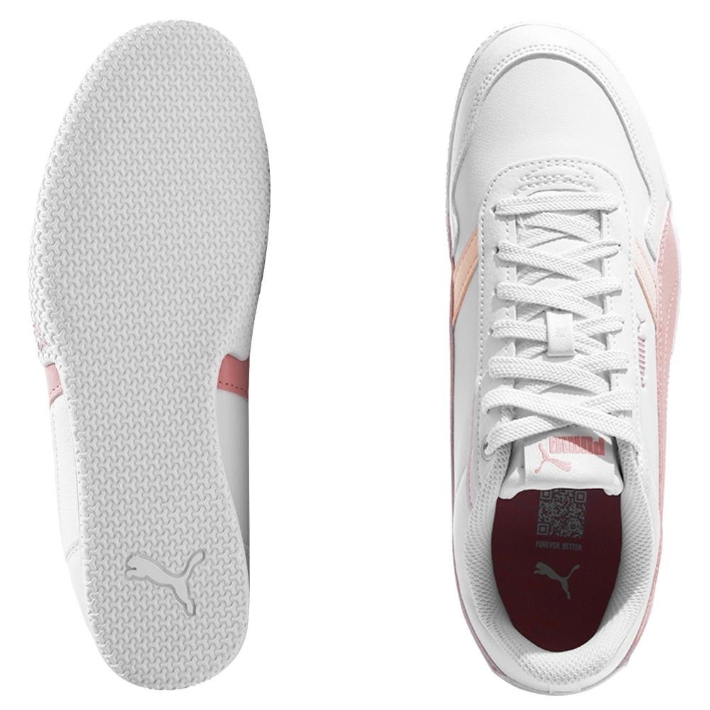 Tênis Puma Bella Donna Feminino Branco/Rosa 6