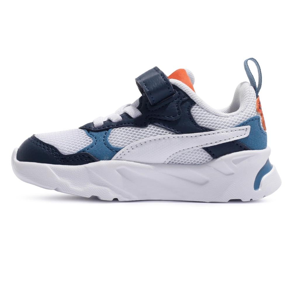 Tênis Puma Trinity Infantil Branco/Azul 2