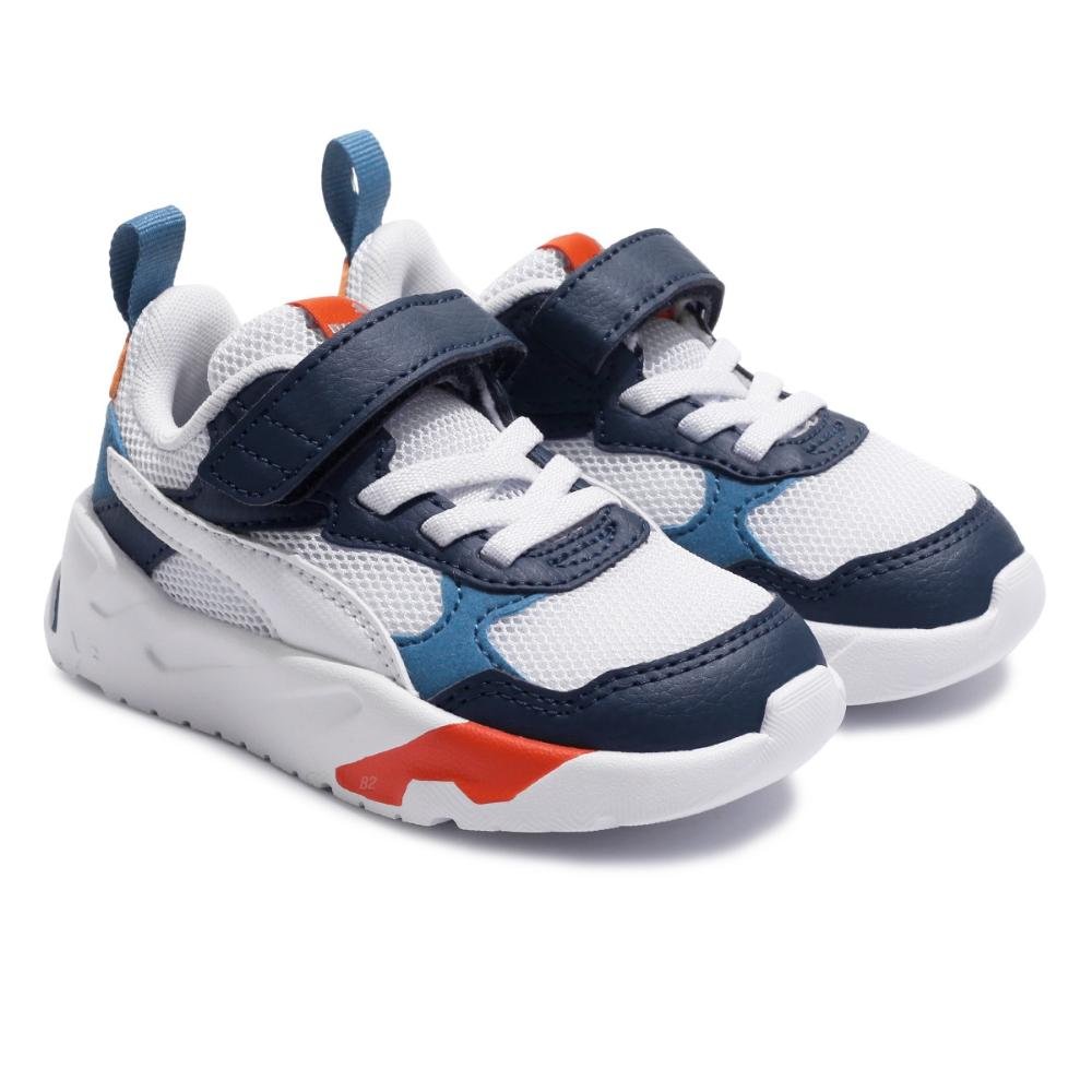 Tênis Puma Trinity Infantil Branco/Azul 3