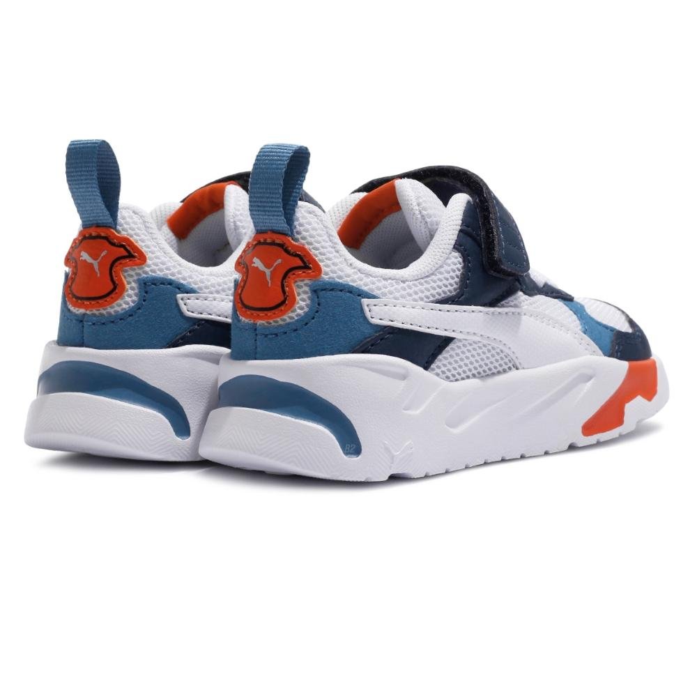 Tênis Puma Trinity Infantil Branco/Azul 5