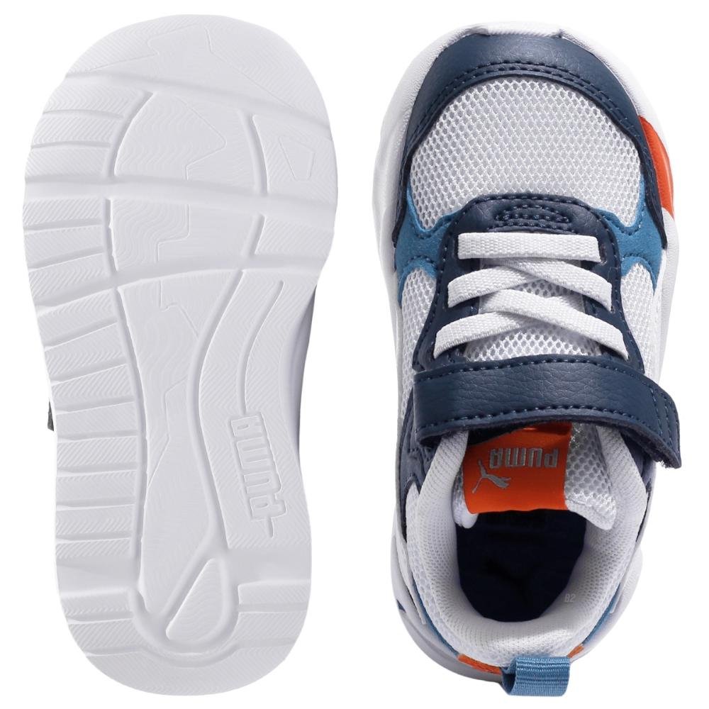 Tênis Puma Trinity Infantil Branco/Azul 6