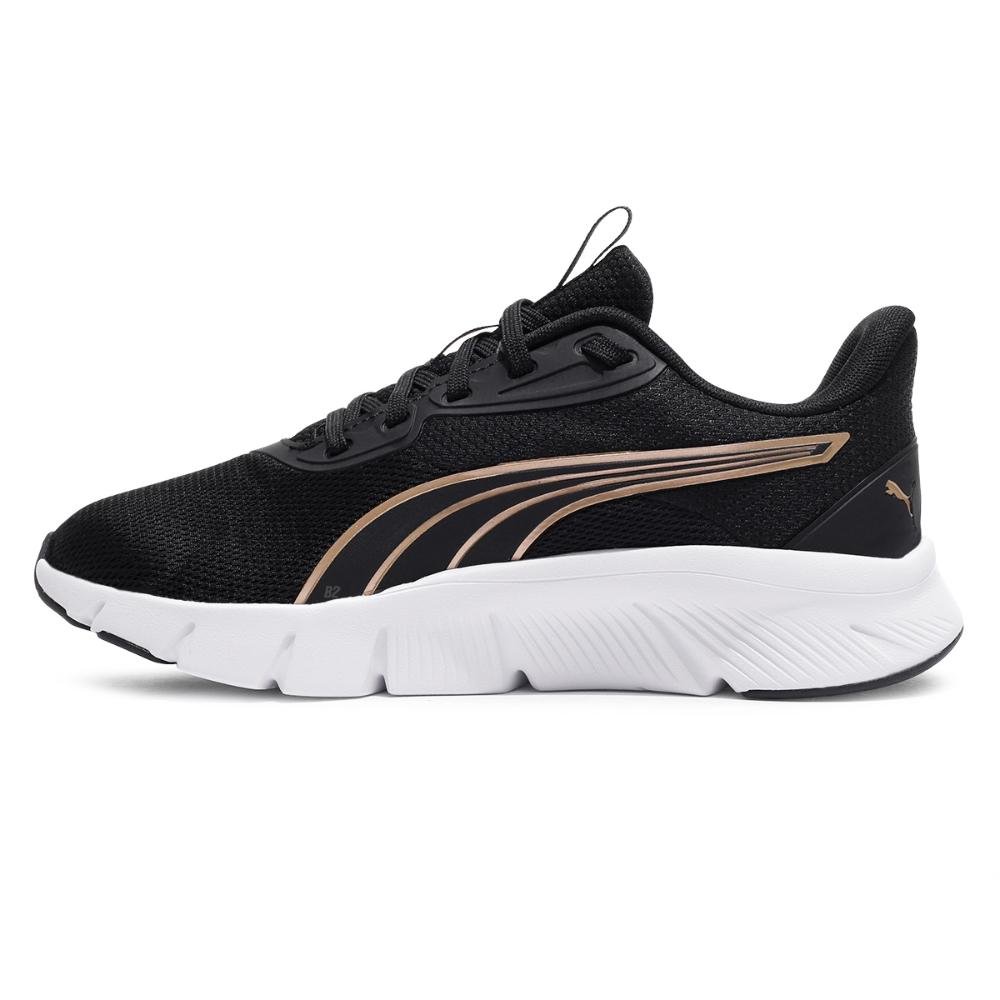 Tênis Puma Flexfocus Lite Modern Feminino Preto/Dourado 2