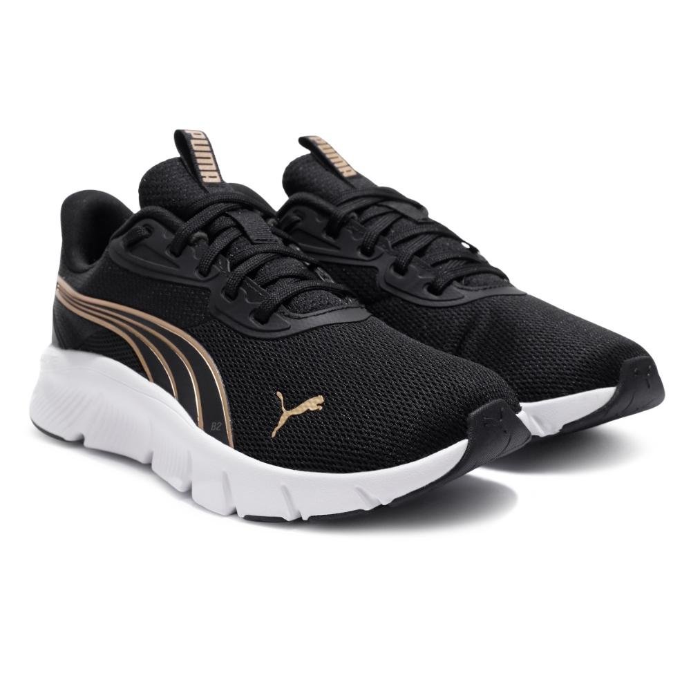 Tênis Puma Flexfocus Lite Modern Feminino Preto/Dourado 3