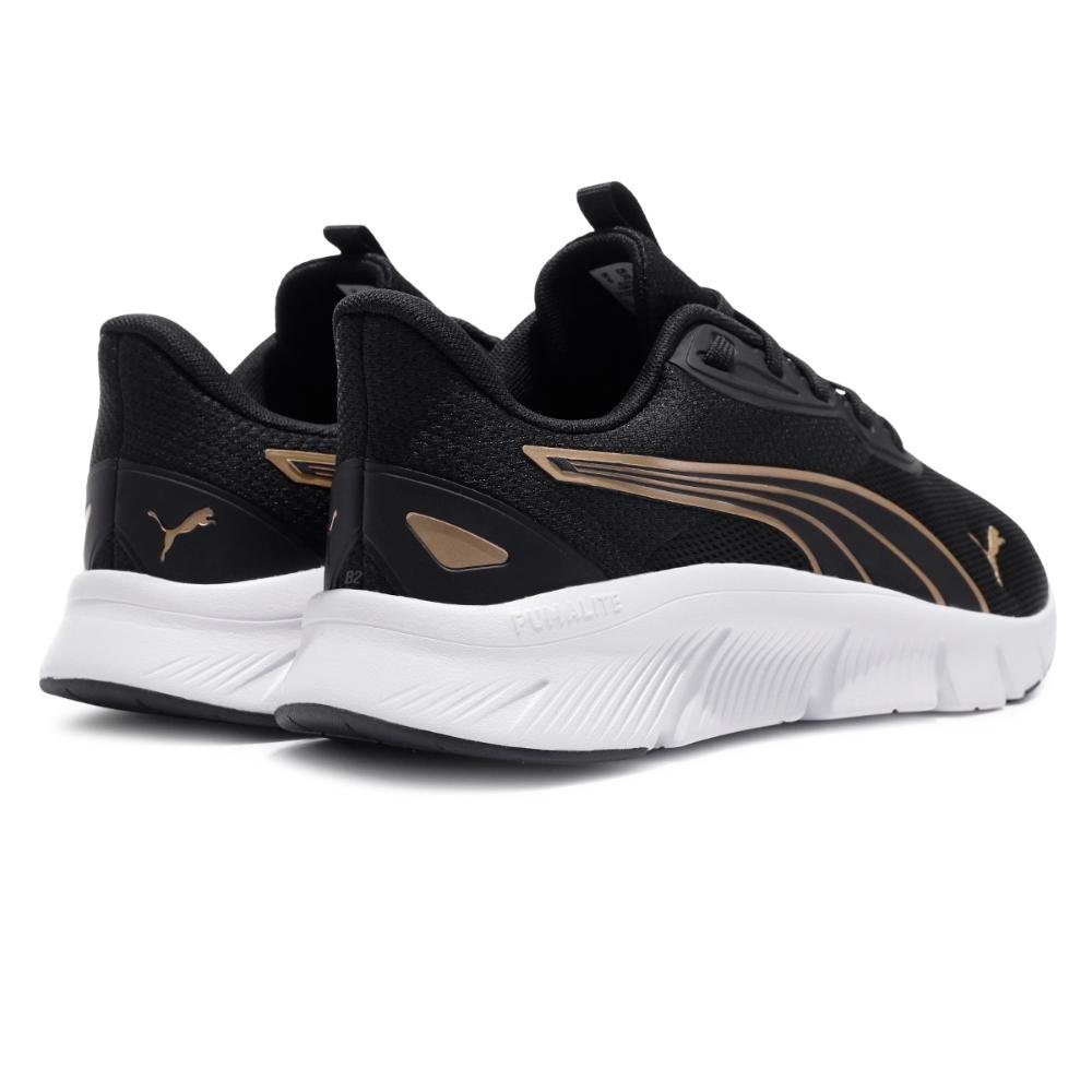 Tênis Puma Flexfocus Lite Modern Feminino Preto/Dourado 5