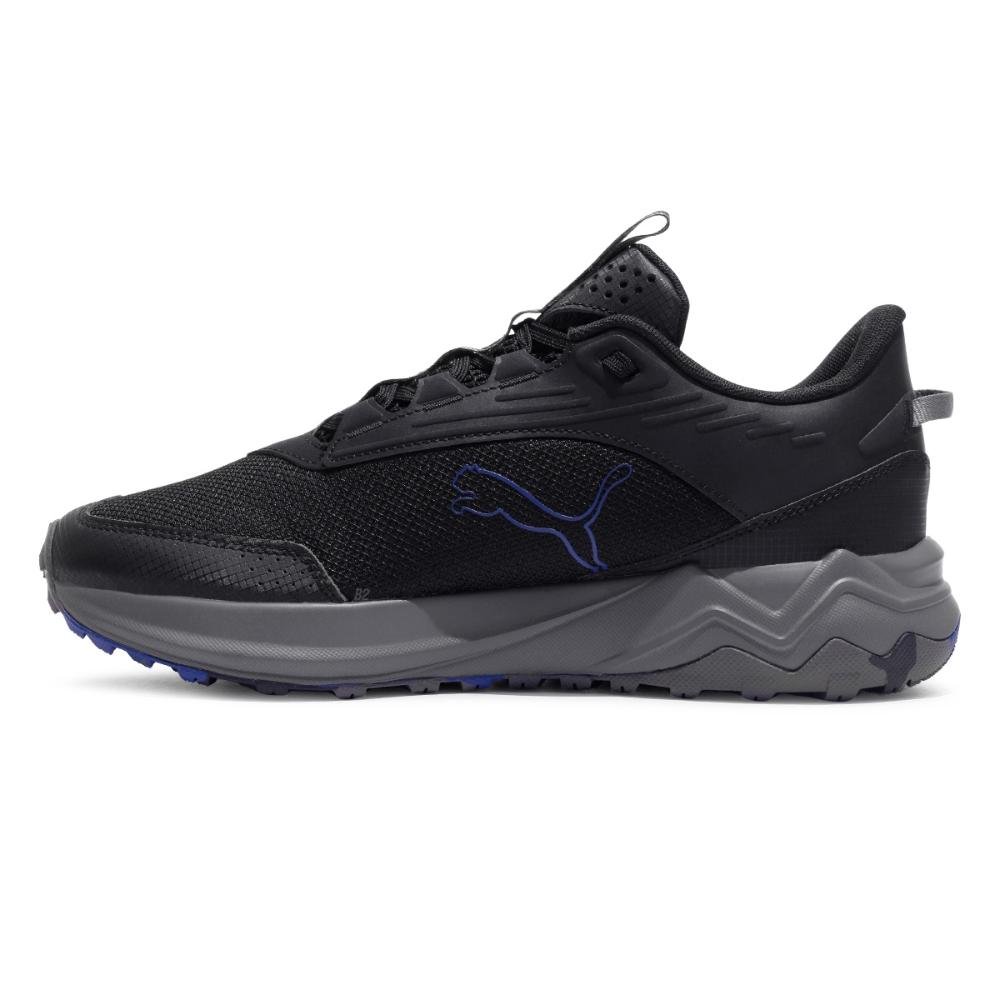 Tênis Puma Extend Lite Trail Masculino Preto/Azul 2