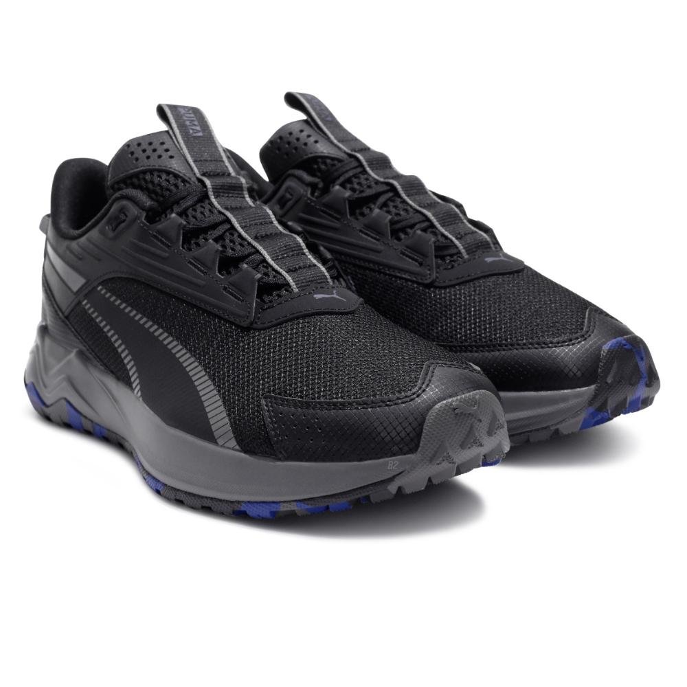 Tênis Puma Extend Lite Trail Masculino Preto/Azul 3