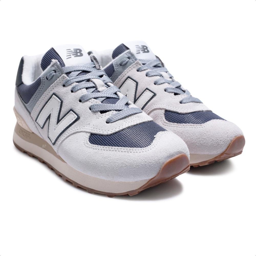 Tênis New Balance 574 V2 Casual Unissex Cinza 2