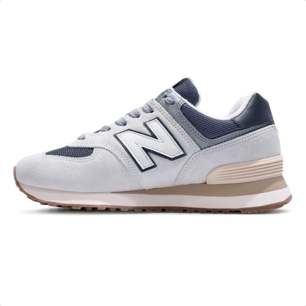 Tênis New Balance 574 V2 Casual Unissex Cinza 3