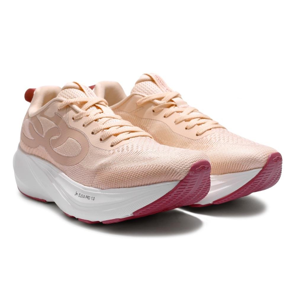 Tênis Olympikus Swift 6 Unissex Rosa/Branco 3