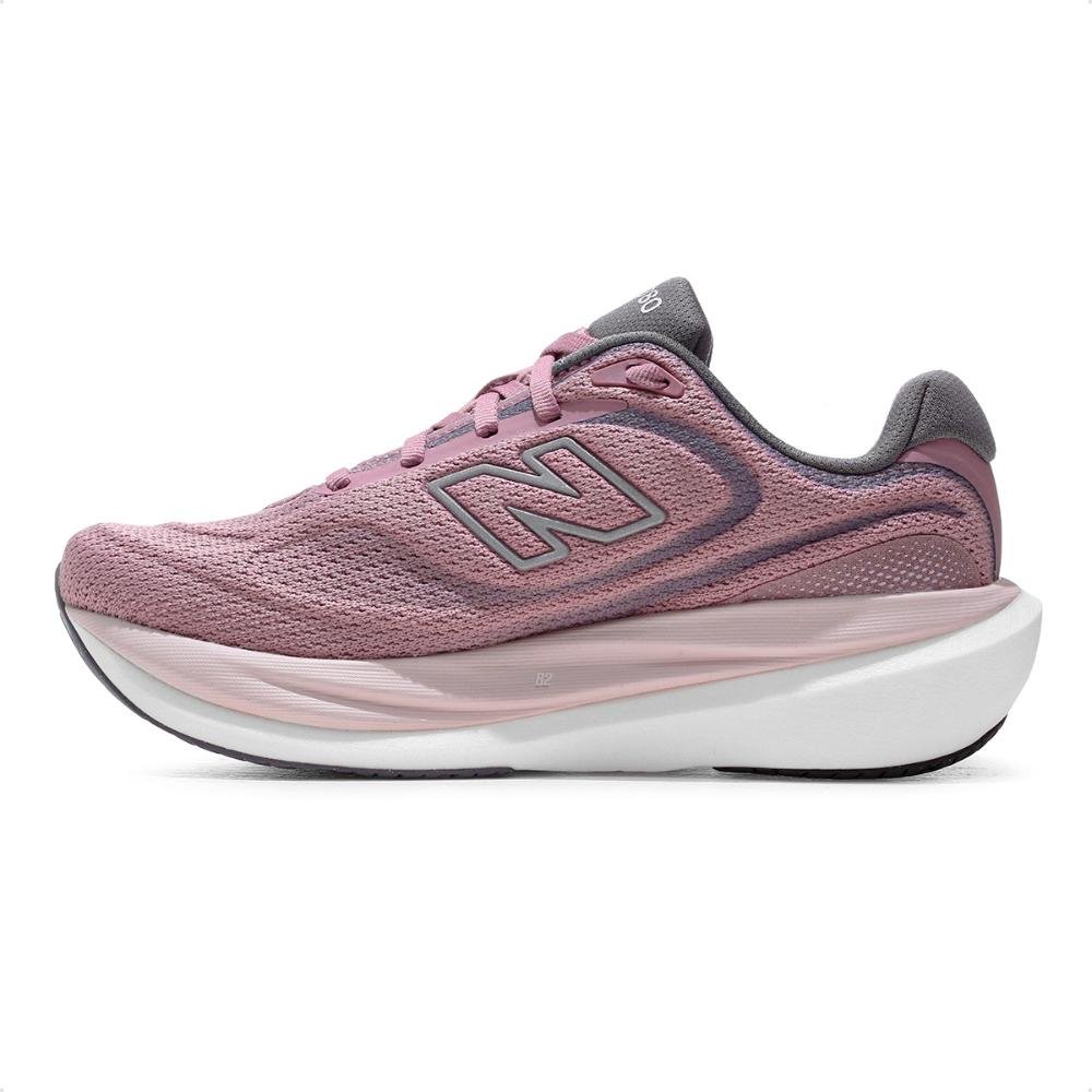 Tênis  Corrida New Balance 1080 V15 Feminino Rosa/Cinza 2